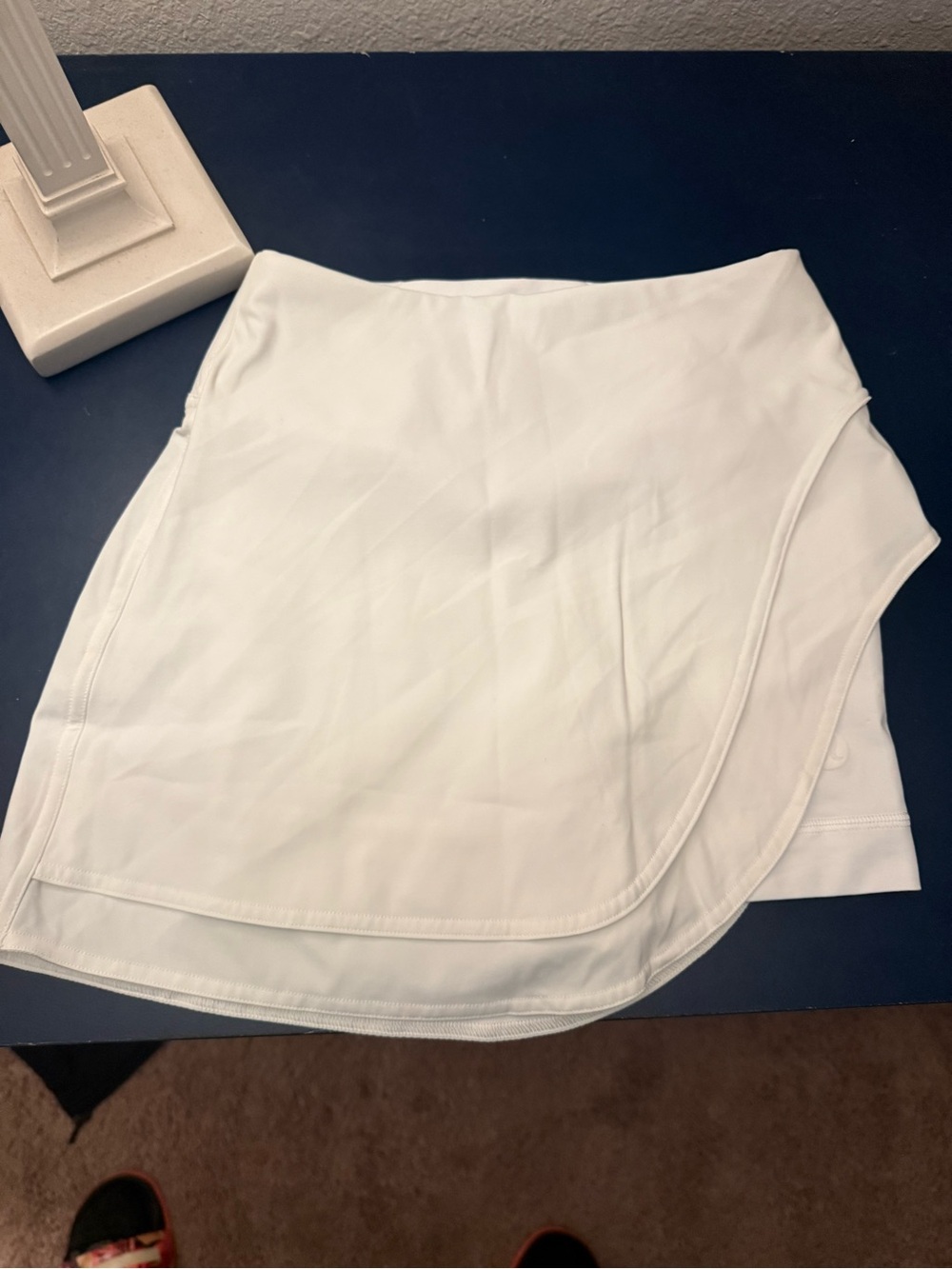 lululemon athletica White Asymmetrical Performance Skirt
